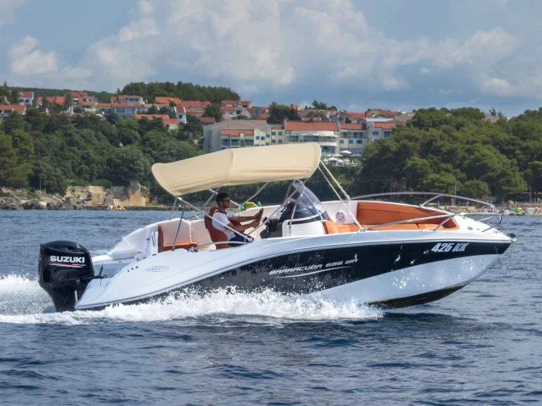 Barracuda 686 WA charter bareboat eller skeppad i Medulin