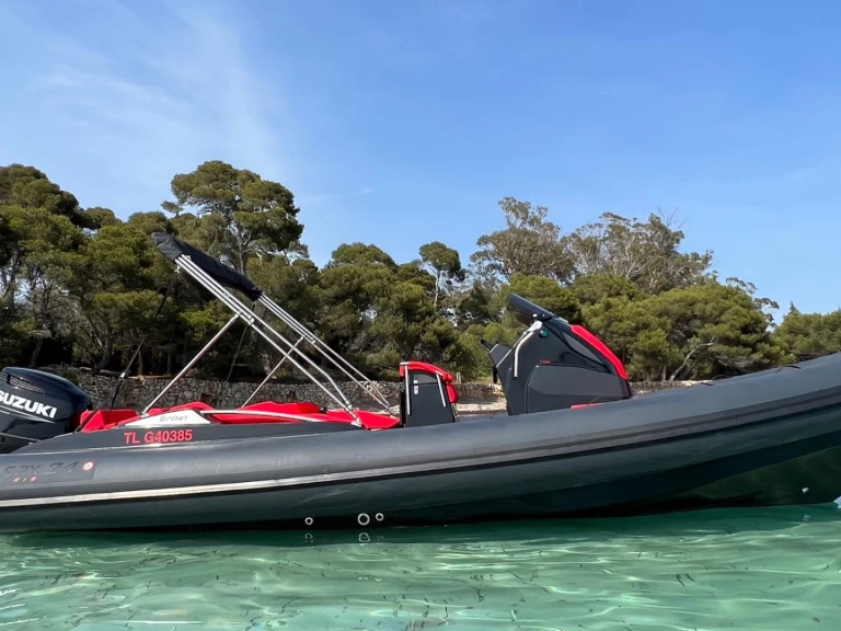 Uthyrning RIB SPX RIB med en båtlicens 