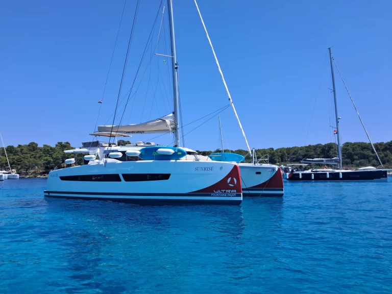 Båtuthyrning Fountaine Pajot Aura 51 i Donji Seget på Samboat 