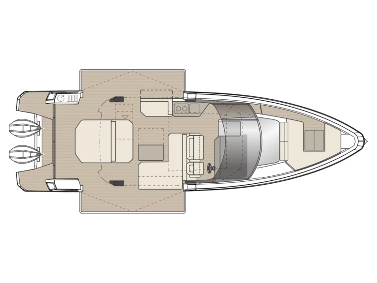 Hyra Motorbåt  med eller utan skeppare Saxdor Salamína 