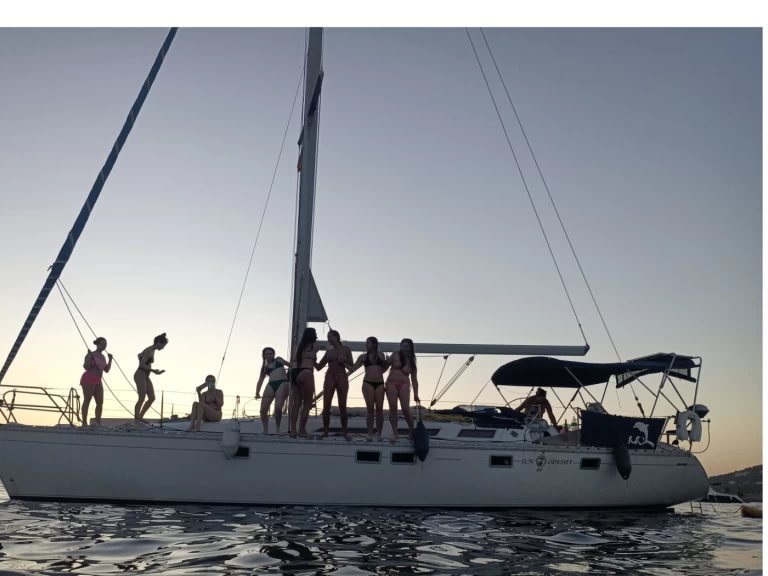 Yacht charter Sant Antoni de Portmany billig Sun Odyssey 44