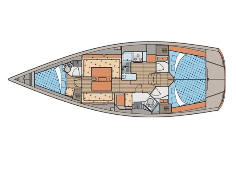 Hyra Segelbåt  med eller utan skeppare Elan Marina Baotić 