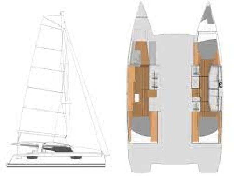 Yacht charter Donji Seget billig Elba 45