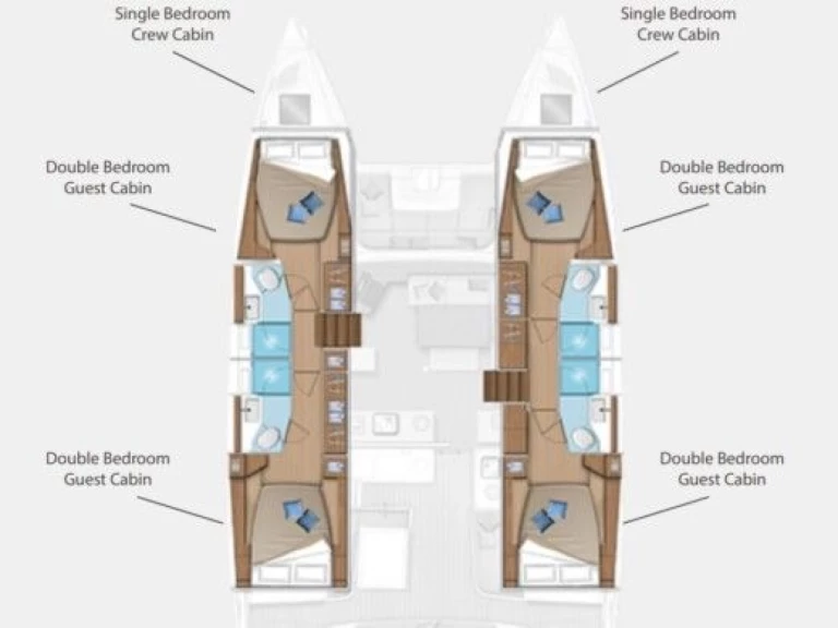 Hyra Katamaran  med eller utan skeppare Leopard Raiatea 
