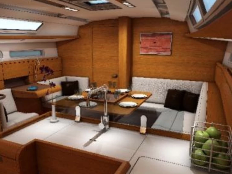 Uthyrning Segelbåt  Jeanneau med en båtlicens 