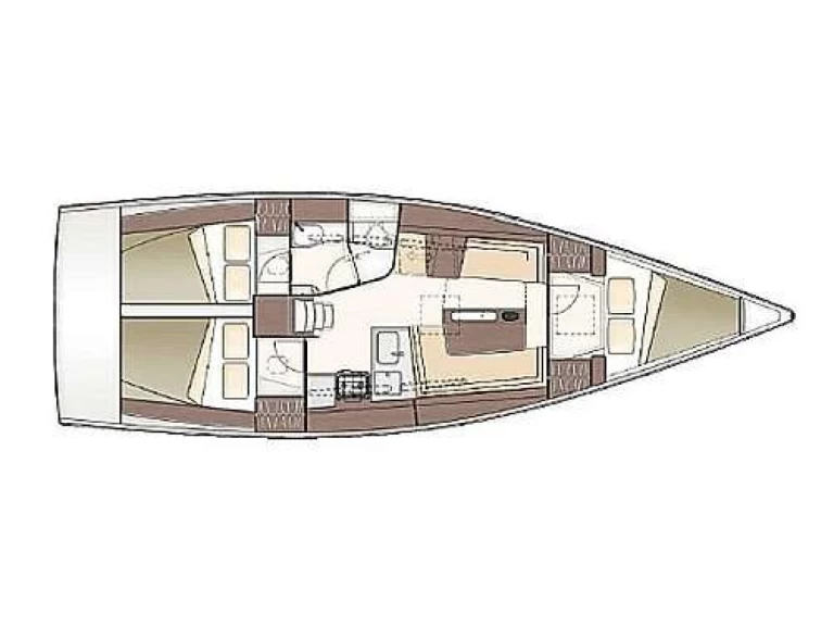 Dehler Dehler 38 charter bareboat eller skeppad i Punat