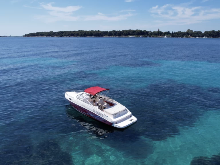 Rinker Captiva 232 Cudy charter bareboat eller skeppad i Vieux Port de Cannes