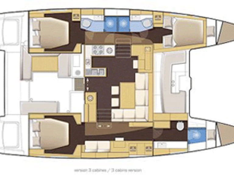 Hyra Katamaran  med eller utan skeppare Lagoon Parham Town 