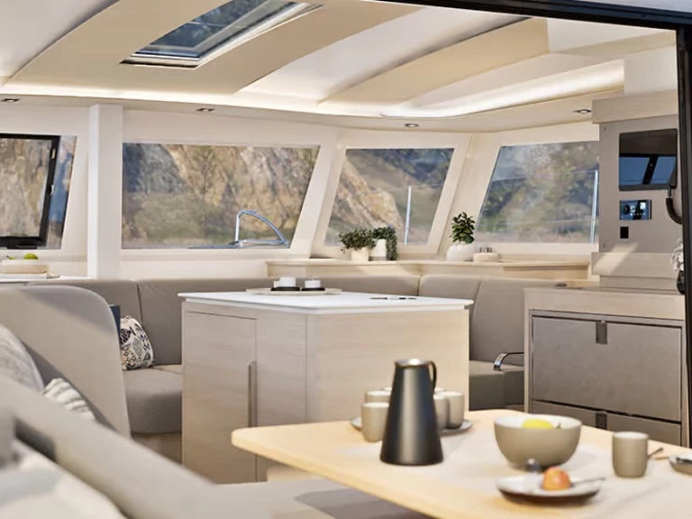 Fountaine Pajot Fountaine Pajot FP 44 Quatuor - 4 cab. charter bareboat eller skeppad i Parham Town