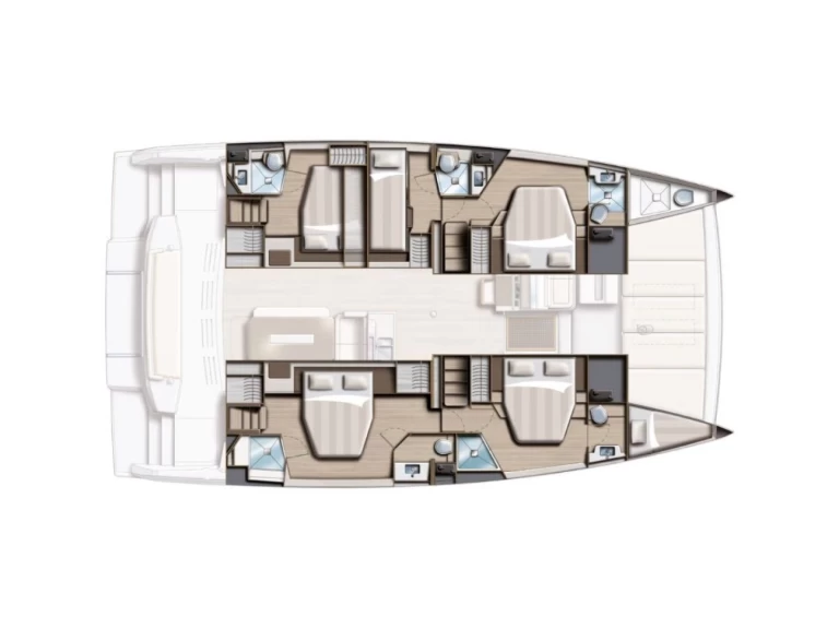 Hyra Katamaran  med eller utan skeppare Bali Lavrio 