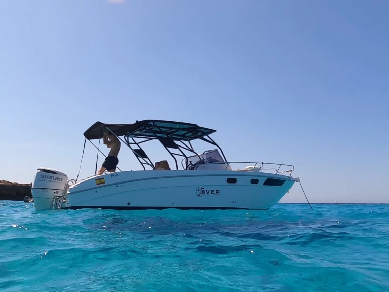 Hyra Motorbåt  med eller utan skeppare Saver s'Estanyol de Migjorn 