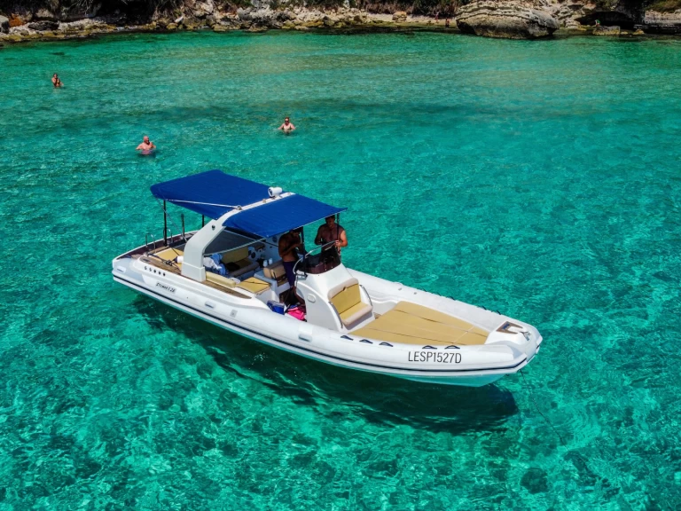 Uthyrning RIB Stilmar med en båtlicens 