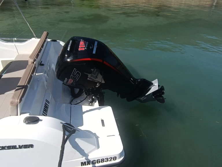 Quicksilver Activ 605 Open charter bareboat eller skeppad i Annecy