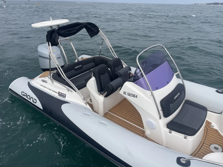 Uthyrning RIB i Cap Ferret - Grand Boats Golden Line G580LF