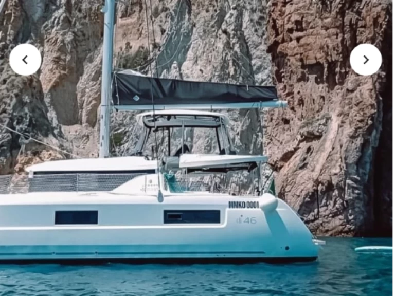 Hyra Katamaran  med eller utan skeppare Lagoon Anzio 