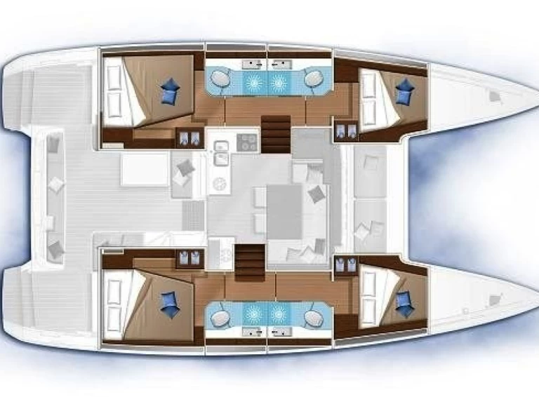 Hyra Katamaran  med eller utan skeppare Lagoon Neo Klima 