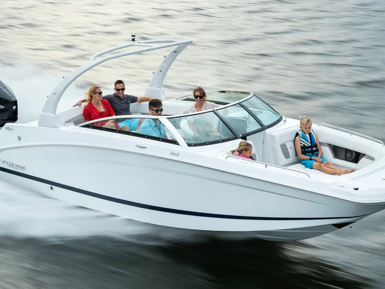 Four Winns HD 240 OB charter bareboat eller skeppad i Cannes