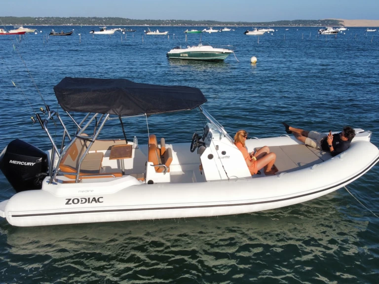Hyra RIB med eller utan skeppare Zodiac Arcachon 