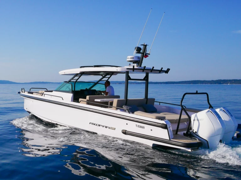 Uthyrning Motorbåt  i Port du Lavandou - Axopar Axopar 37 Sun-Top