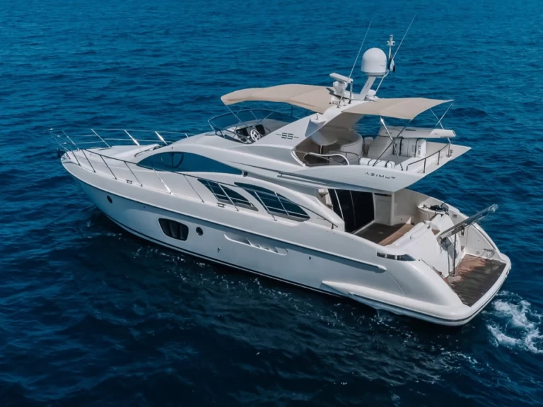 Yacht charter Antibes billig Azimut 55 Fly