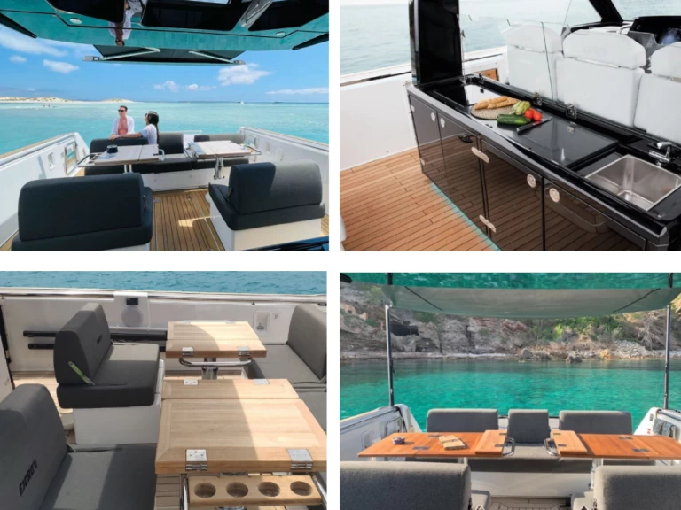 Yacht charter Ibiza Town billig Fjord 44 Open