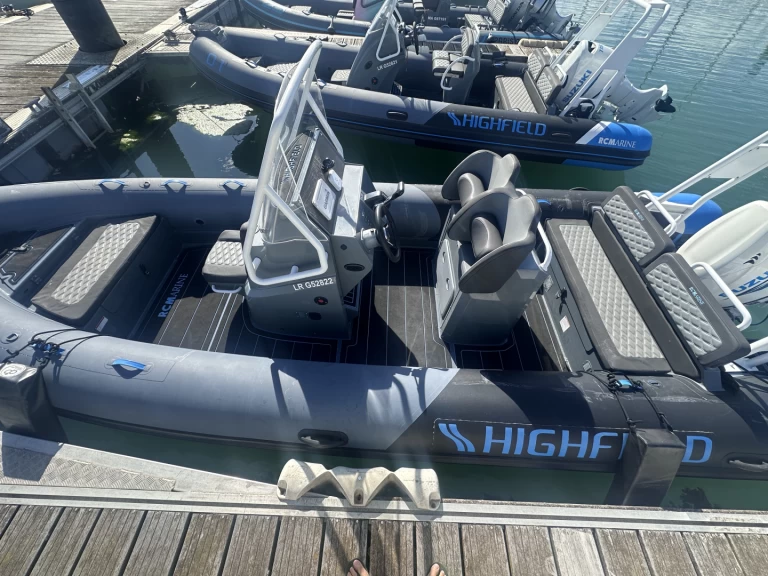 Hyra RIB med eller utan skeppare Highfield La Rochelle 