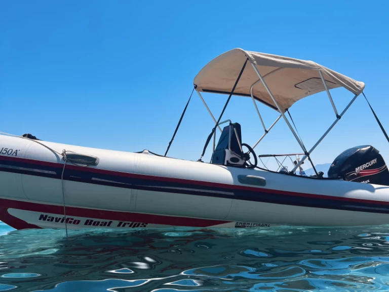 Uthyrning RIB Hnc med en båtlicens 