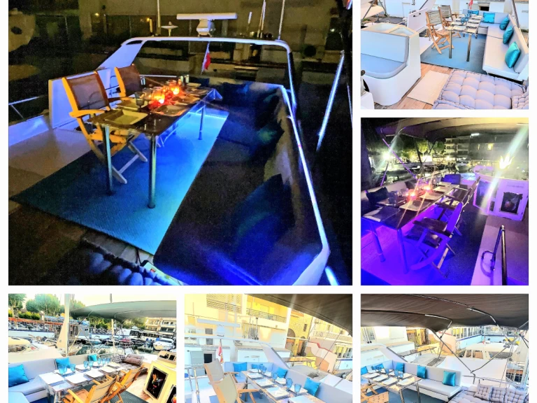 Uthyrning Lyx yacht Guy Couach med en båtlicens 