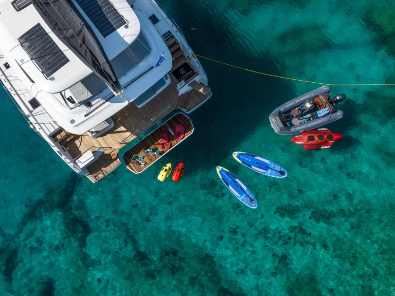 Yacht charter Toúrlos billig Lagoon 55