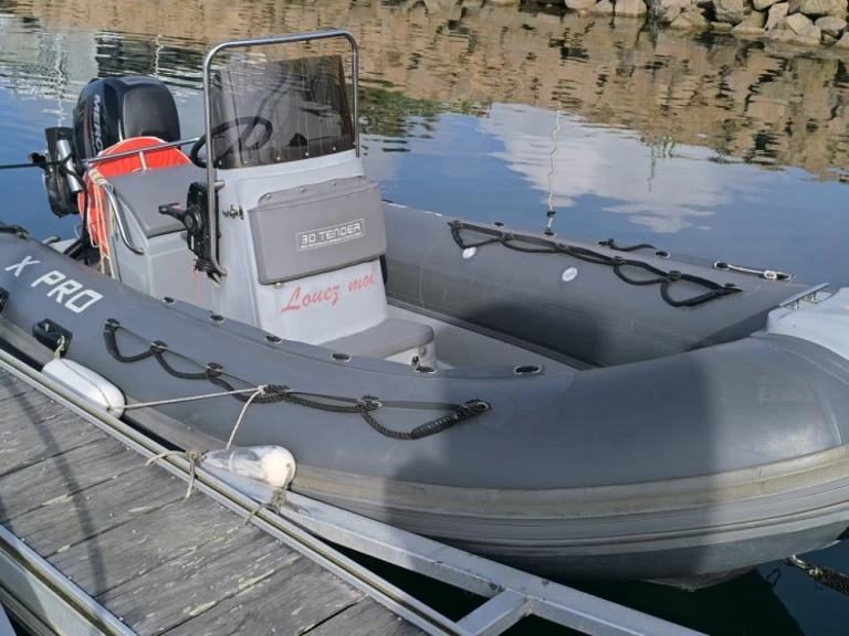 Hyra RIB med eller utan skeppare 3dtender Trébeurden 