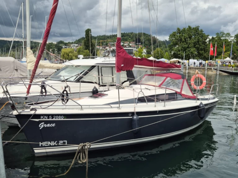 henk 27 charter bareboat eller skeppad i Bodman-Ludwigshafen