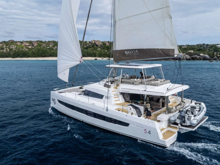 Yacht charter Brittiska Jungfruöarna billig HIGH 5