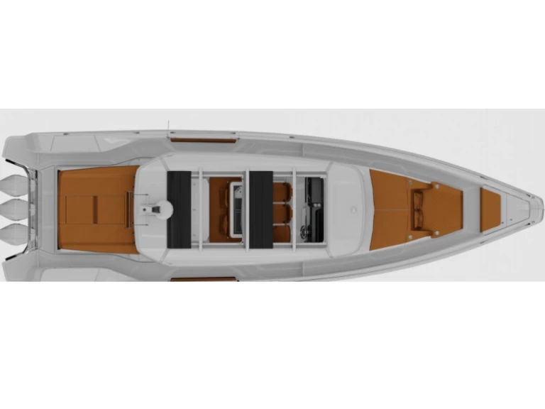 Axopar Axopar 45 Cross Top charter bareboat eller skeppad i Donji Seget