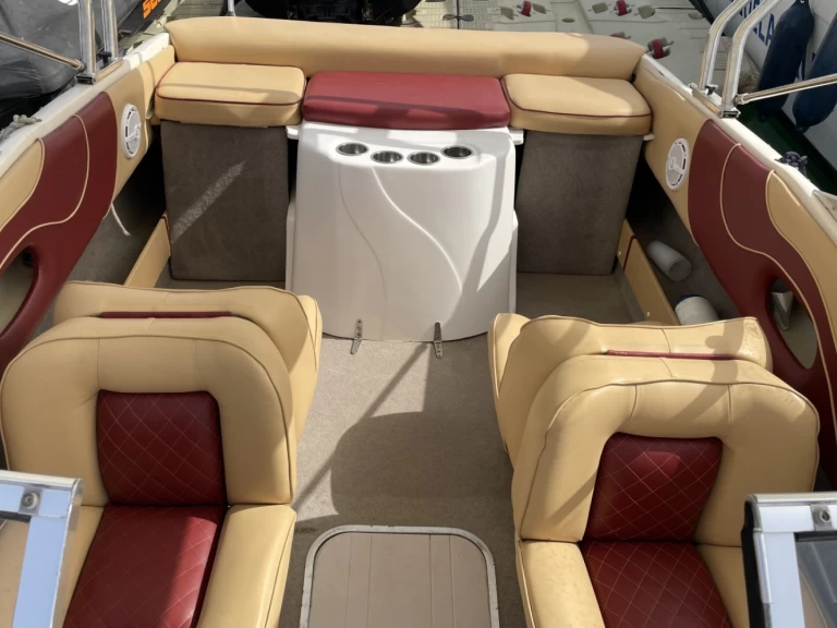 Uthyrning Motorbåt  Rinker med en båtlicens 