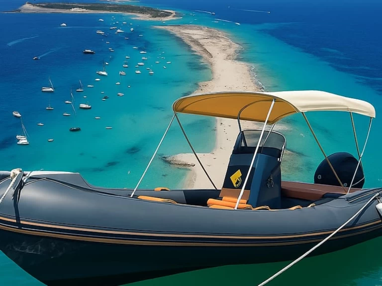 Yacht charter Marina Formentera billig Almar 585