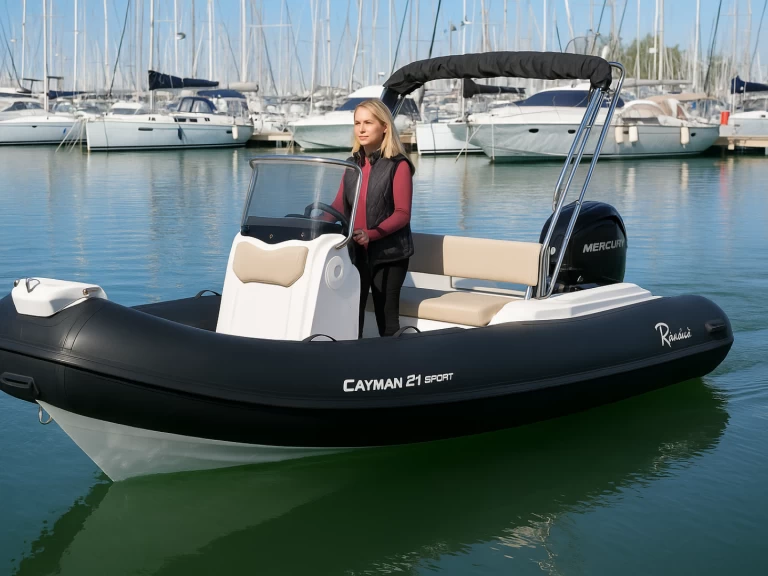 Uthyrning RIB i Empuriabrava - Ranieri Cayman 21 Sport