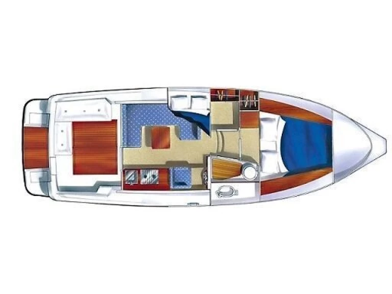 Hyr en Nimbus 320 Coupé Rheinsberg 