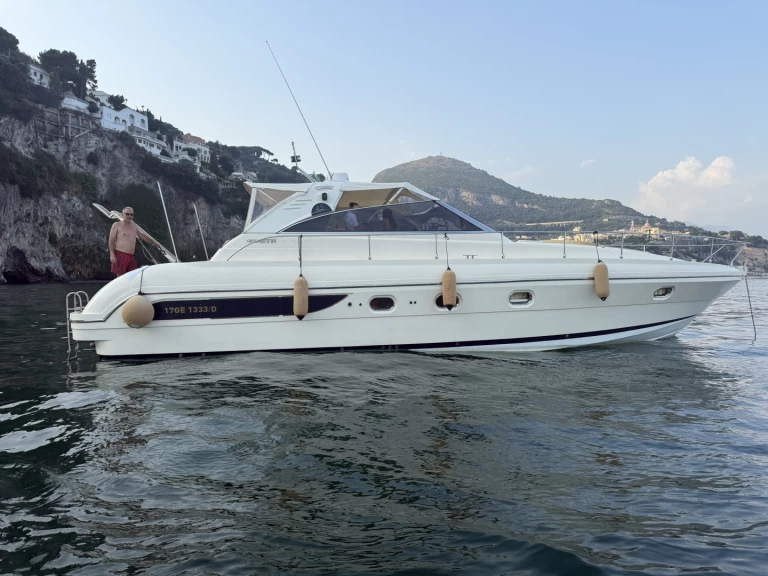 Gianetti gianetti 45 sport charter bareboat eller skeppad i Amalfikusten