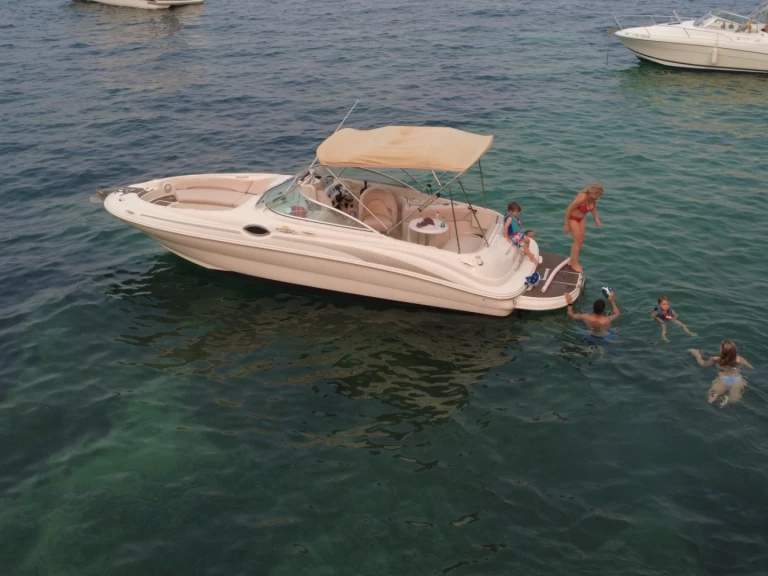 Yacht charter Palma de Mallorca billig Sea Ray 240 Sundeck