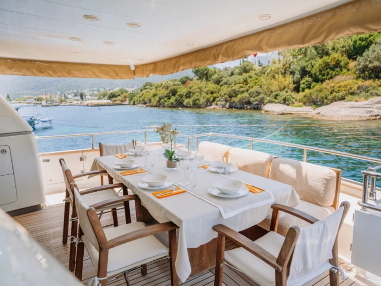 Uthyrning Lyx yacht Sanlorenzo med en båtlicens 