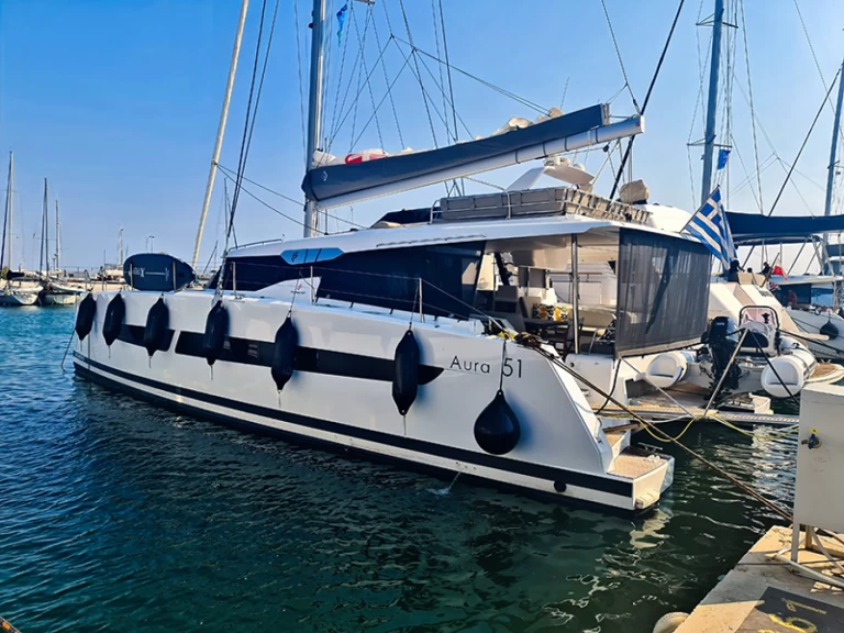 Hyr en Fountaine Pajot Aura 51 Preveza 