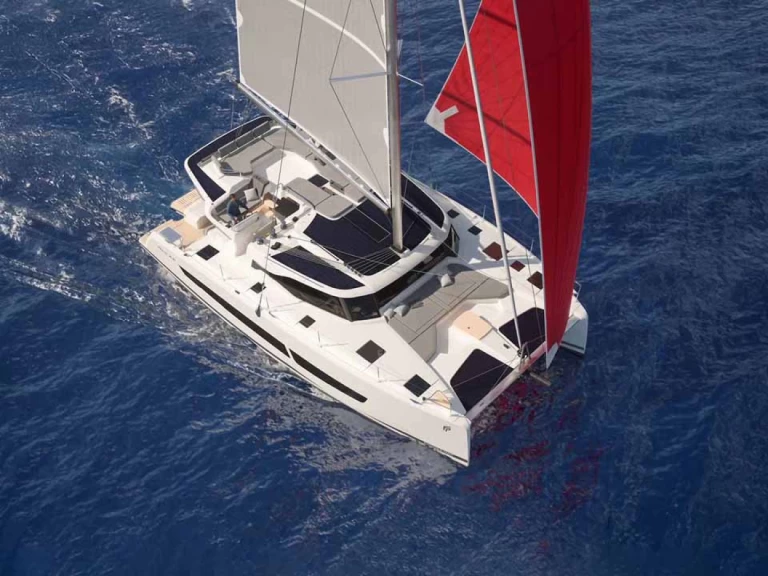Fountaine Pajot Fountaine Pajot FP 44 Quatuor - 4 cab. charter bareboat eller skeppad i Trogir 