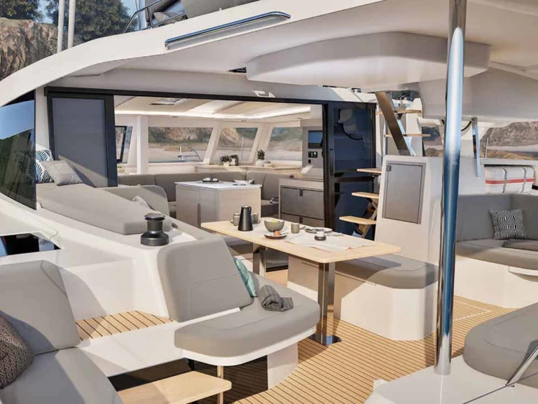 Hyr en Fountaine Pajot Fountaine Pajot FP 44 Quatuor - 4 cab. Trogir  