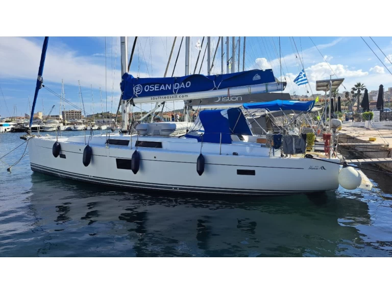 Yacht charter Lavrio billig Hanse 455