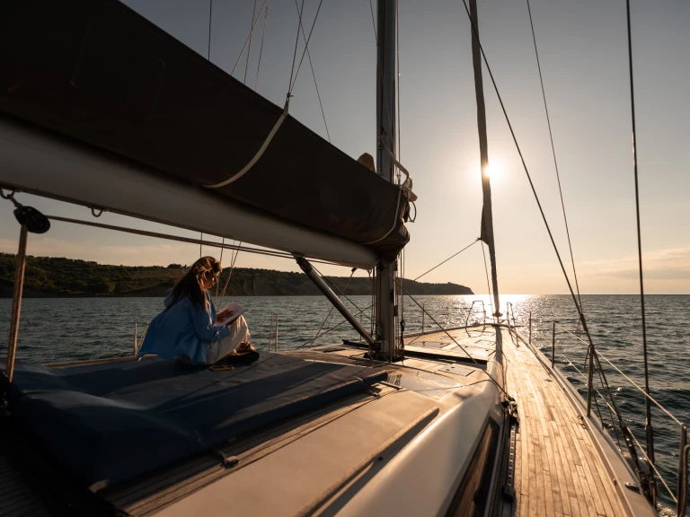 Uthyrning Segelbåt  Dufour med en båtlicens 
