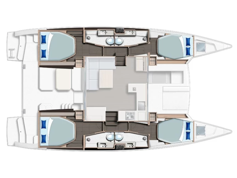 Yacht charter Marsh Harbour billig Sunsail 424/4/4