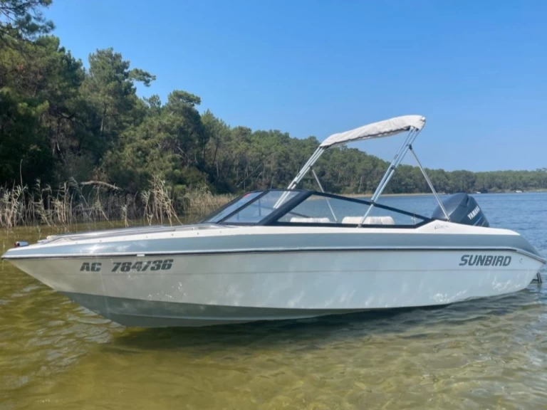 Hyra Motorbåt  med eller utan skeppare Sunbird Bordeaux 