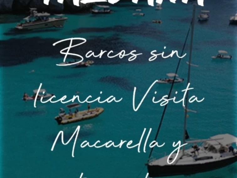 Hyra Motorbåt  med eller utan skeppare Compass Cala Galdana 