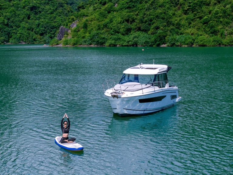 Uthyrning Motorbåt  Jeanneau med en båtlicens 