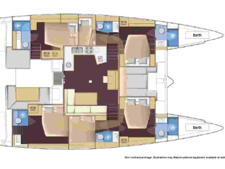 Yacht charter San Miguel De Abona billig Lagoon 52 F